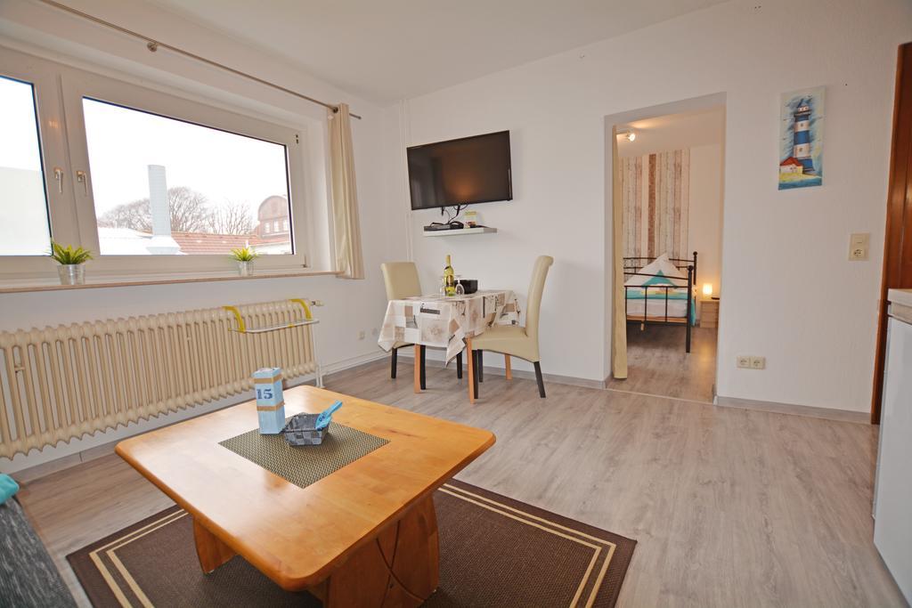 Appartment Vermietung Luetje Büsum Esterno foto